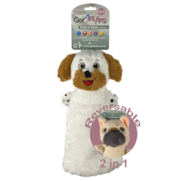 Daisy & Duck Gor Flips | Peluche réversible chien
