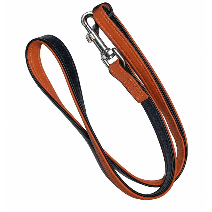 Laisse cuir 100cm/16mm diamond dog chic duvo+