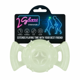 Balle phosphorescente chien | 2 Glow Treat Ball On Call