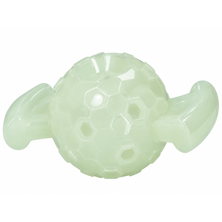 Balle phosphorescente chien | 2 Glow Treat Ball On Call