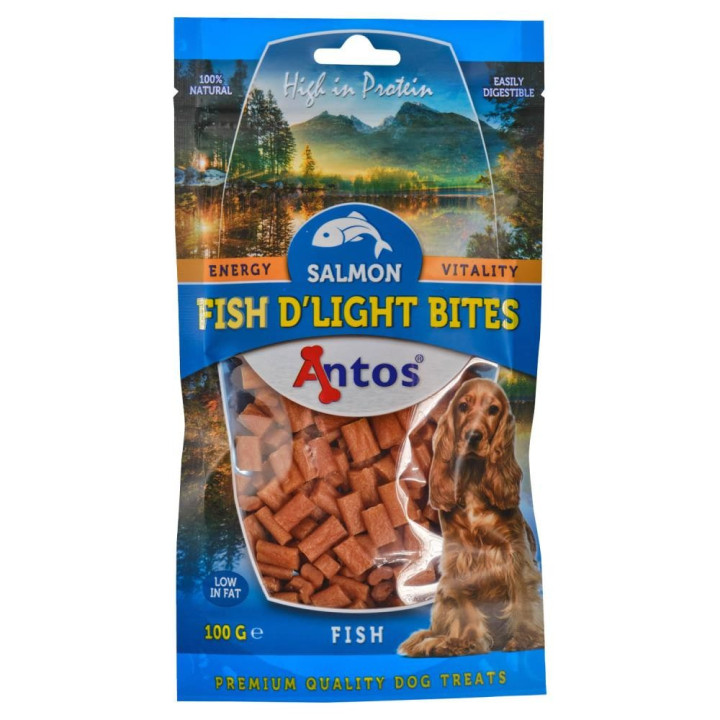 Bouchées poisson léger 100 g chien | Nature Hito Croq