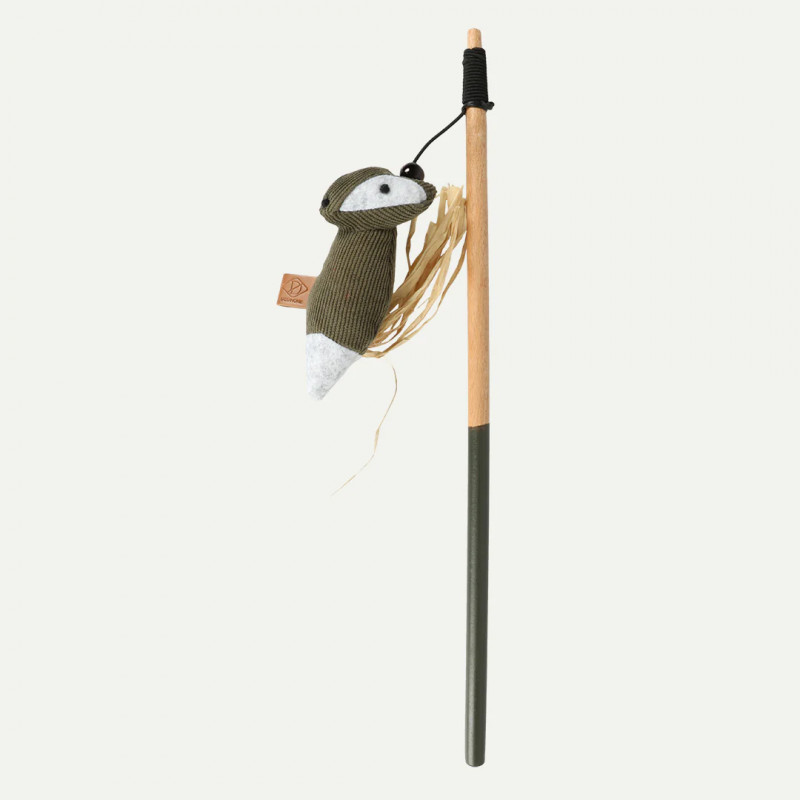 Canne à pêche Rocco pour chat