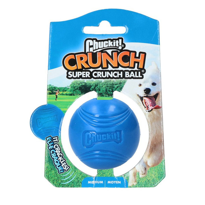 Chuckit Super Crunch Ball | Balle sonore pour chien