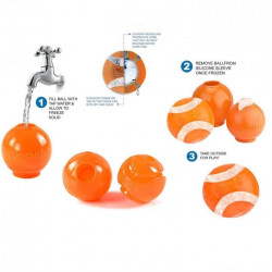 Balle Gel Chuckit hydro pour chien
