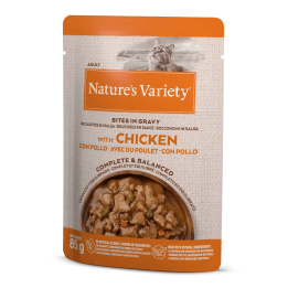Nature's Variety Bites in Gravy 85 g | Bouchées chat