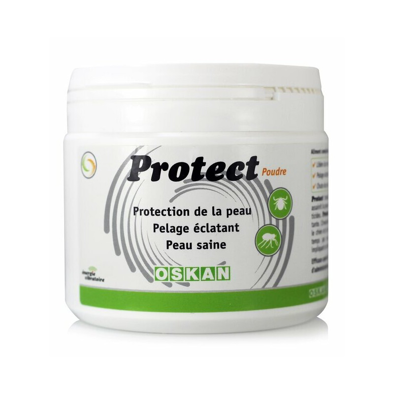 Protect poudre contre puces et tiques 320g chien et chat