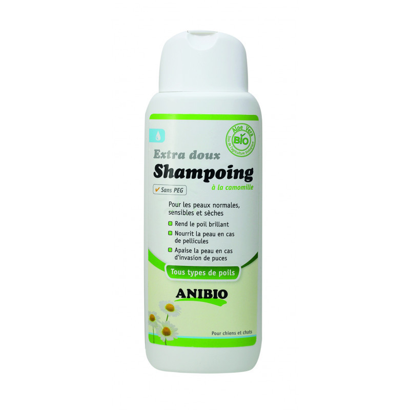 Shampoing extra doux camomille Anibio 250ml