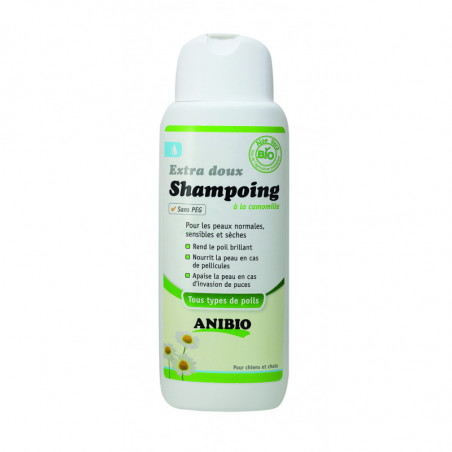 Shampoing extra doux camomille Anibio 250ml
