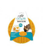 woofle lick mat en forme de gaufre