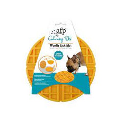 woofle lick mat en forme de gaufre