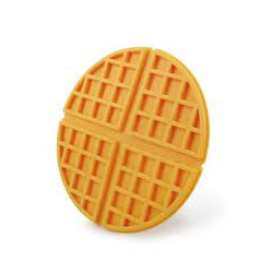 woofle lick mat en forme de gaufre