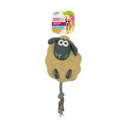 Toss’A’Sheep Mouton | Peluche corde & couineur chien