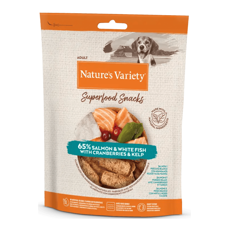 Superfood nature’s variety saumon et poisson à chair blanche 85 Gr