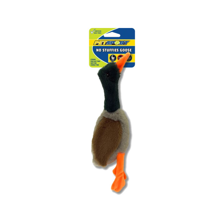 No Stuffies Goose | Peluche sans rembourrage chien