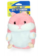 Gros hamster rose