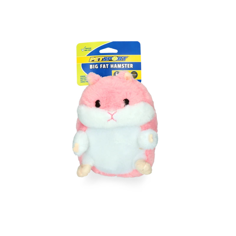 Gros hamster rose