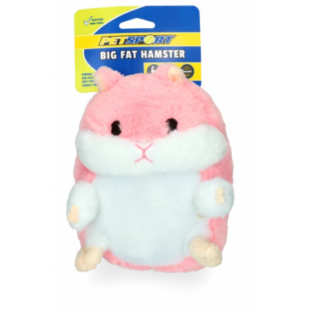 Gros hamster rose