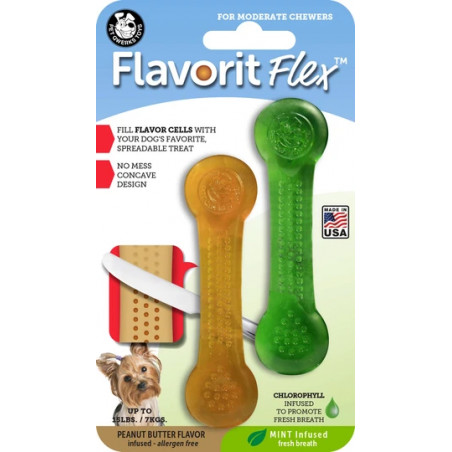 Os au beurre de cacahuète S 10 cm 2 pcs