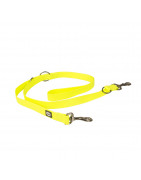 laisse duo South  pvc jaune néon