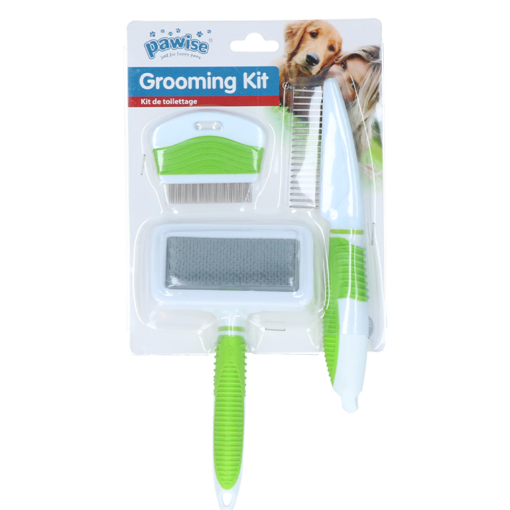Pawise Grooming Kit | Toilettage chien & chat