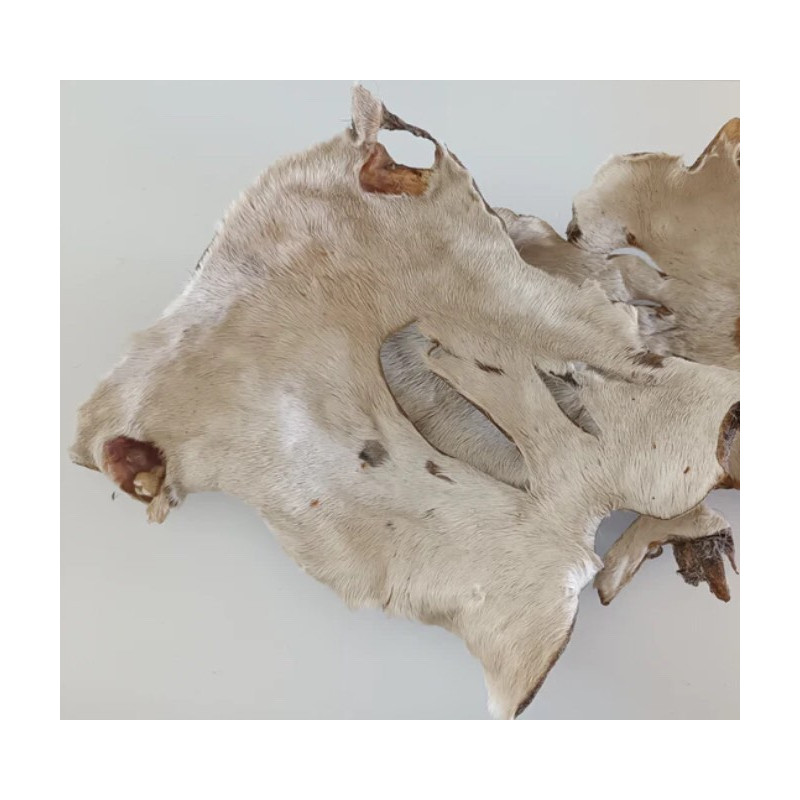 Plaque de peau de boeuf avec poils(220 à 250g par pièce)