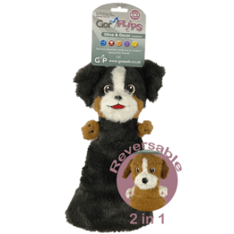 Olive & Oscar Gor Flips | Peluche réversible chien