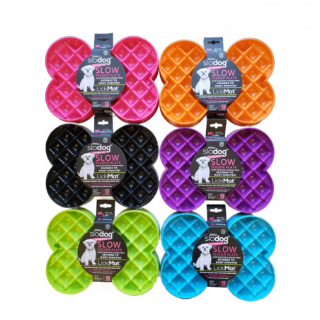 LickiMat slow feeder plate(couleur en fonction arrivage)