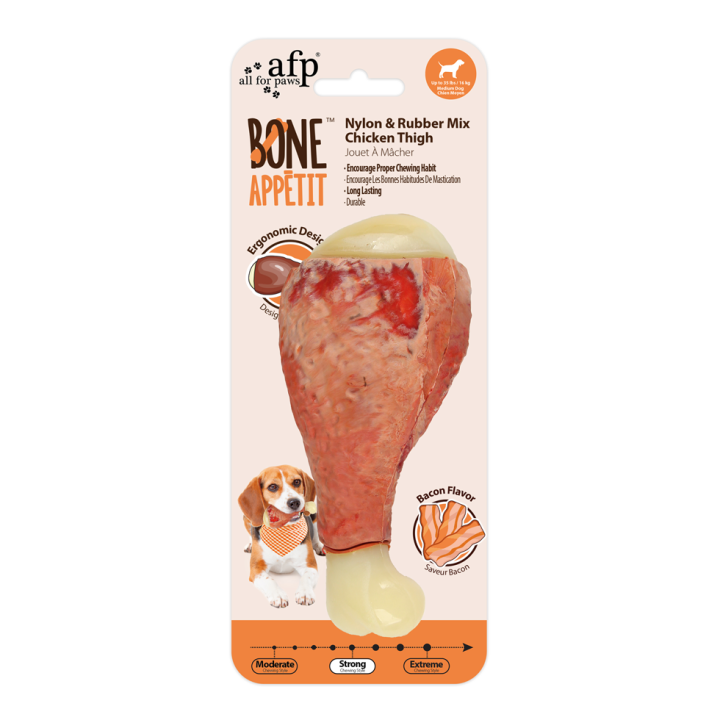 AFP Bone Appetit Bacon | Jouet à mâcher chien