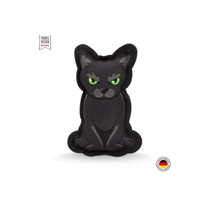 Chat Noir 4Cats | Peluche catnip & matatabi pour chat