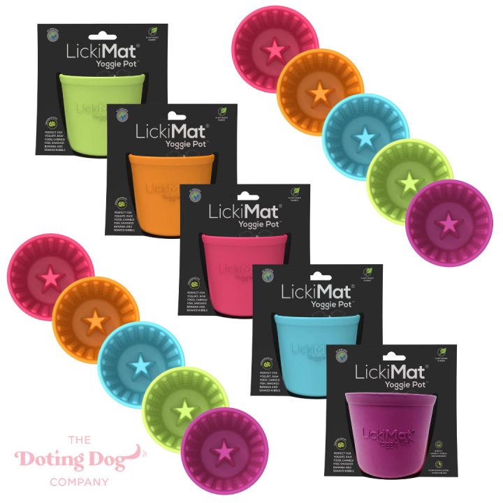 LickiMat Yoggie Pot | Bol de léchage pour chien