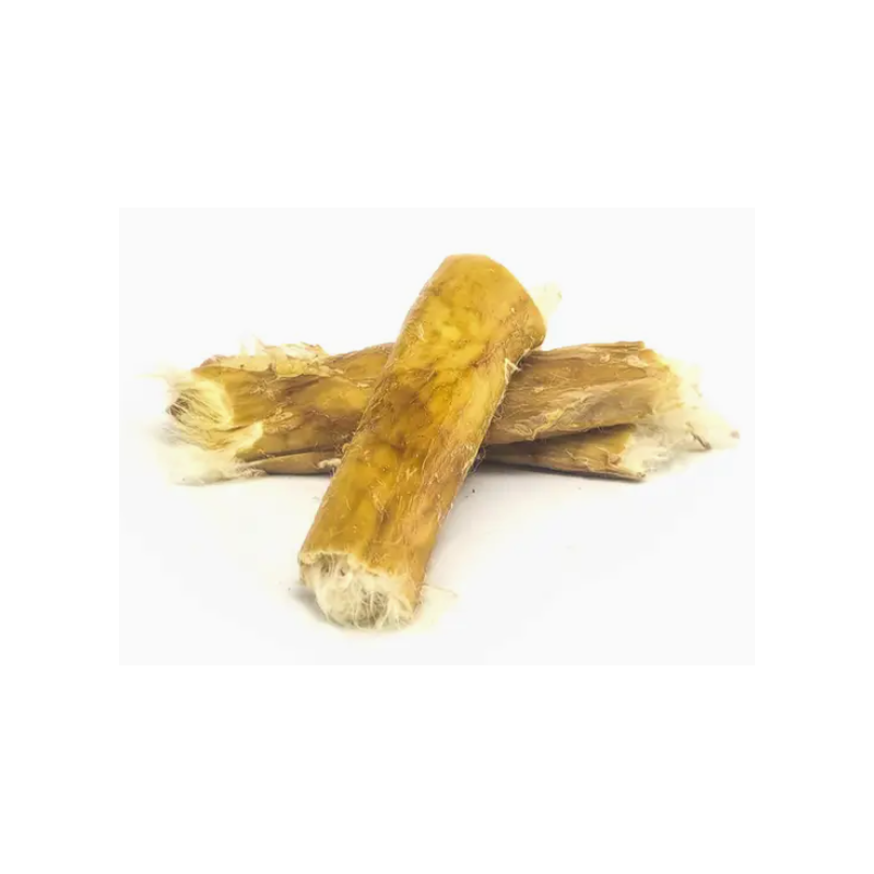 Peau de lapin roulée avec poils 10 cm 100g