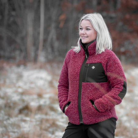 Veste femme en laine de mérinos HUNDLANDS
